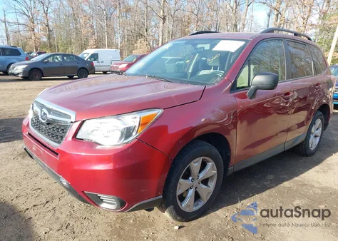 2015 Subaru Forester 2.5I z USA, uszkodzony, nr VIN JF2SJABC8FH522566